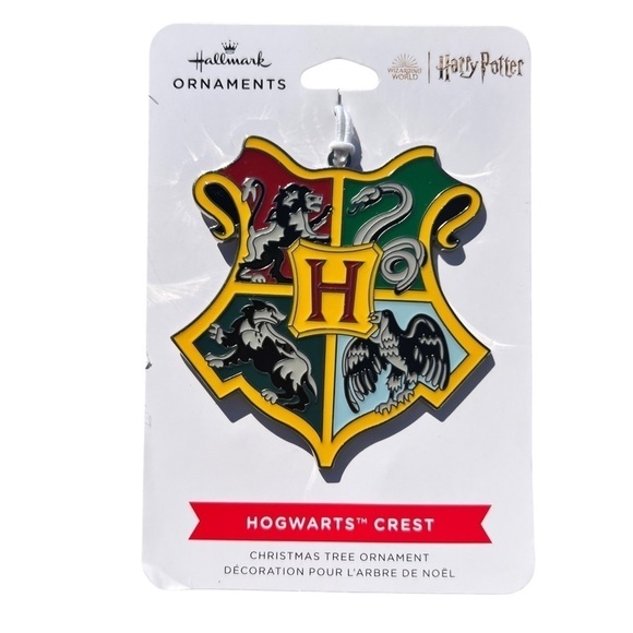 NEW HALLMARK/HARRY POTTER - Fun Mario - 2D Metal Christmas Ornament - HOGWARTS - Picture 4 of 7